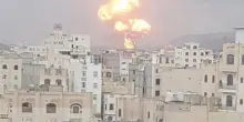 Yemen, raid israeliano per colpire gli Houti: bombardato il palazzo presidenziale a Sana'a