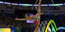 Mondiali Ginnastica Ritmica, oro di Sofia Raffaeli al cerchio sulle note di Modugno