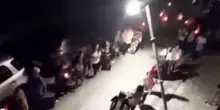 Ciociaria, lampione cade tra i fedeli in processione: tragedia sfiorata, nessun ferito