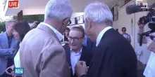 Emilio Fede, i funerali a Segrate - La diretta