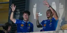 Ferrari, Hamilton aiuta Leclerc: “Pronto a dargli la scia se sarà in lotta per la pole a Monza”