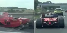 Praga, sfrecciava in autostrada con una finta Ferrari di Formula 1: arrestato dopo 6 anni