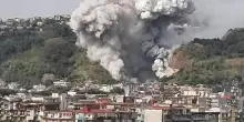 Napoli, esplode una fabbrica di fuochi d’artificio: nessuna vittima