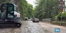 Maltempo nel Comasco: fango e frane paralizzano la viabilità