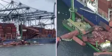 Long Beach: decine di container cadono in mare dal cargo