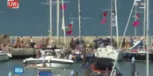 Global Sumud Flotilla, la partenza delle barche dal porto di Augusta - diretta
