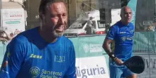 Sanremo i campioni di calcio si sfidano a padel (di Daniela Borghi, video Manrico Gatti)