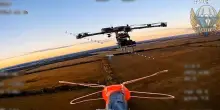 Ucraina, il drone "Baba Yaga" abbatte un FPV russo in volo: il video in soggettiva