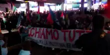 Milano: la stazione di Cadorna occupata dai manifestanti pro Pal