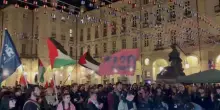 Flotilla, Torino si mobilita: centinaia di persone in piazza Palazzo di Città