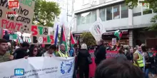 Calcio, Italia-Israele: Udine blindata per il corteo pro Pal - diretta