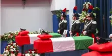 Funerali di Stato per i tre carabinieri morti nell'esplosione a Castel D'Azzano