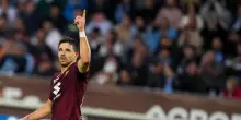 Magia di Simeone, il Toro batte il Napoli 1-0
