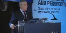 Tajani all'Ania: "Banche e assicurazioni non sono mucche da mungere"