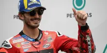 Motogp, Pecco Bagnaia conquista la pole a Sepang