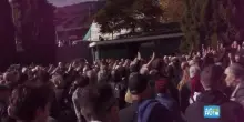Predappio, saluti romani alla commemorazione della Marcia su Roma