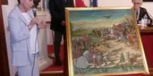 Tela del pittore Bruno Ioli donata all’Accademia dei Filopatridi