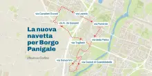 Tram a Borgo Panigale, nuova navetta Tper per migliorare la mobilità