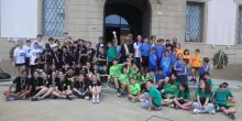 Carrera dei Piccoli, che festa. Le gare infiammano la piazza:. Moretti Big e Dowlphin in trionfo