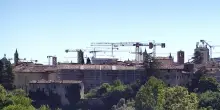 Cantieri Ascoli, centro storico e gru: la nuova mappa delle chiusure previste