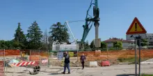 Il cantiere di Vecchiazzano. Tangenziale, l’atteso terzo lotto mette gli esercenti a dura prova