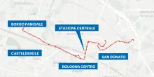 A che punto sono i lavori del tram a Bologna, il nostro viaggio tra i cantieri
