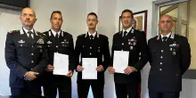 Lotta allo spaccio e alle truffe: riconoscimenti ai carabinieri