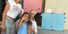 Polonara, dolce ritorno a casa da Valencia: accolto con amore dai figli e dalla moglie