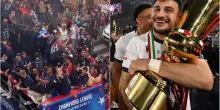 Coppa Italia, la grande festa del Bologna. Ecco l’ordinanza: percorso, regole, divieti