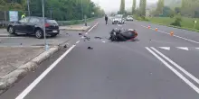 Incidente sulla Fondovalle Savena: gravissimo un motociclista