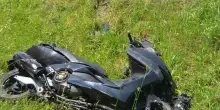 Bizzuno, scontro tra auto e scooter. Ferita trasportata in gravi condizioni al Bufalini