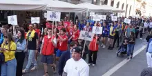 Migliaia di atleti-studenti in corteo: "Abbiamo vinto questa sfida"