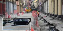 Tram in via San Felice, ecco i parcheggi. Pronte 27 nuove ‘strisce blu’