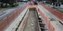 Via Roosevelt, dopo due mesi riapre il cantiere