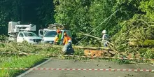 La morsa del maltempo. Danni e allagamenti. La zona ceramiche in balia dei temporali