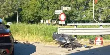 Schianto moto-auto a Rio Saliceto, grave centauro cinquantenne