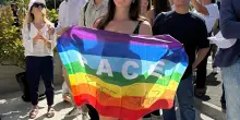 "Messa in disparte con la bandiera della Pace"