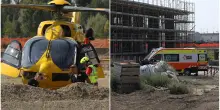 Malore per un operaio: cade da impalcatura per il gran caldo. La rabbia dei sindacati: “Intollerabile”