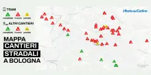 Cantieri a Bologna, i lavori in corso questa settimana