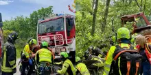 Incidente oggi a Monterenzio, vola col trattore nella scarpata: ferito