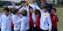 Torneo di minirugby: 190 bambini in festa