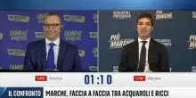 Acquaroli-Ricci, confronto su Sky: “Con noi riforme importanti”. “I marchigiani meritano di più”