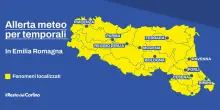 Allerta gialla in Emilia Romagna, temporali forti in arrivo: le previsioni meteo