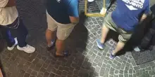 La lite fuori dalla sede di Casapound. Cinque denunciati per rissa