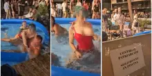Le scuse del negozio dopo la festa sexy in piscina a Milano Marittima: “Goliardata sfuggita di mano”