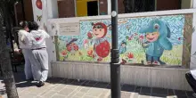 Un murales ‘artistico’ per la scuola Vittorio Emanuele II