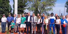 Pista di atletica "Barchiesi". Inaugurato l’impianto con il campione Omodia