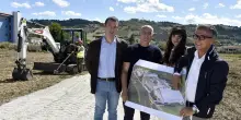 Campus scolastico, il cantiere prende forma