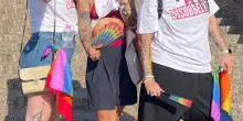 Orgoglio ’pride’ sui Trepponti