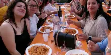 Le tagliatelle fanno gola a tutti. In 2mila a tavola a San Mauro Pascoli